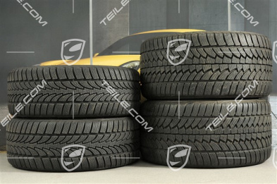 19-inch Carrera S II winter wheels, wheels: 8J x 19 ET57 + 11J x 19 ET67, Nokian WR winter tyres 235/35 R19 + 295/30 R19, without TPMS