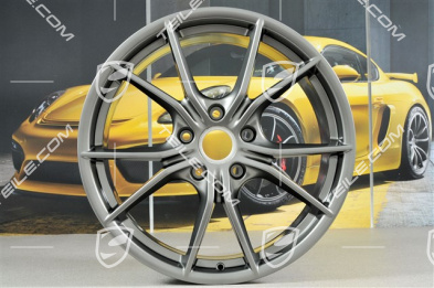 20" Felgensatz Carrera S IV, 8J x 20 ET57 + 10J x 20 ET45, Platinum-Seidenmatt