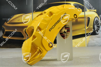Fixed calliper, PCCB, yellow, Turbo, L