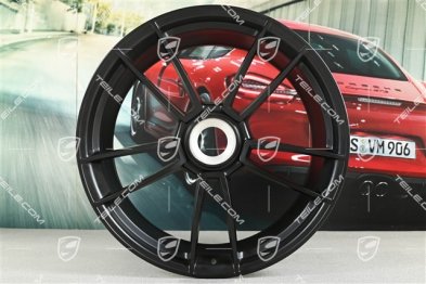 21-inch wheel rim Turbo S, 11J x 21 ET66, black satin matt