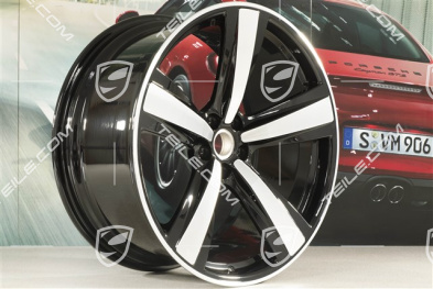 21" Felge "Exclusive Sport Design", 10J x 21 ET 19, schwarz hochglanz