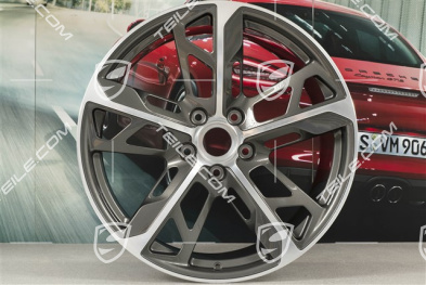 21-inch Rim Cross Turismo Design 11,5J x 21 ET66, Titanium