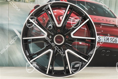 20-inch wheel rim Exclusive Design, 10,5J x 20 ET71, for winter use, black high gloss