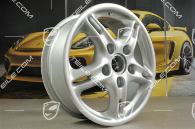 16-inch Boxster wheel set, 6J x 16 ET50 + 7J x 16 ET40