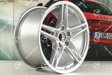 19" Felgensatz Carrera VI, 8,5J x 19 ET50 + 11J x 19 ET56, Brilliantsilber