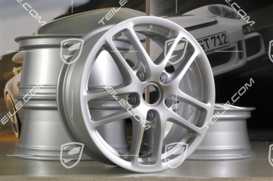 17-inch Cayman wheel set, front 6,5J x 17 ET55 + rear 8J x 17 ET40