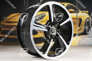 20" Felge Sport Techno, 8,5J x 20 ET57, schwarz hochglanz