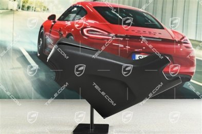 Obudowa górna pasa bezpieczeństwa, Słupek-B, Czarna, GT4, L