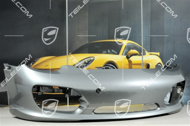Bumper, Facelift, without headlight washer system, super-hot country