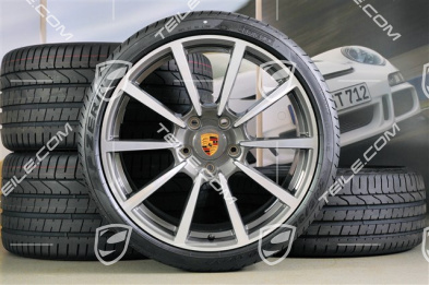 20" Sommerräder Satz Carrera Classic II, Felgen 8,5J x 20 ET51 + 11J x 20 ET52 + Reifen 245/35 ZR20 + 305/30 ZR20, ohne RDK-Sensoren