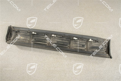 Leiste, Tür, Hinten, Aluminium-pakiet Schwarz, R