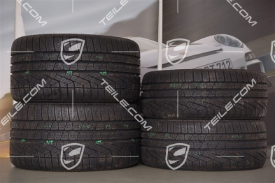 19" Winterräder Carrera S II, Felgen 8J x 19 ET57 + 11J x 19 ET 67, Winterreifen Pirelli Sottozero 235/35 R19 + 295/30 R19, mit RDK-Sensoren 433 MHz