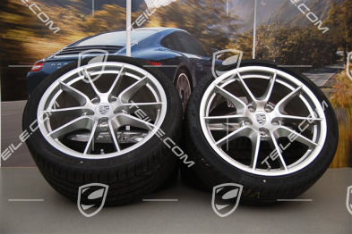 20" Komplet kół letnich Carrera S (III), 8,5J x 20 RT51 + 11J x 20 ET70, opony 245/35 ZR20 + 295/30 ZR20, z czujnikami ciśnienia RDK