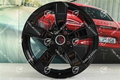 20" Komplet felg Carrera Sport, 8,5J x 20 ET57 + 10,5J x 20 ET51, czarny wysoki połysk