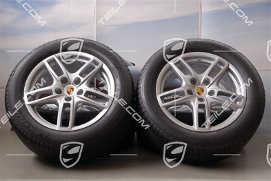 19" Koła letnie Cayenne Turbo, 4x felgi 8,5 J x 19 ET 59 + 4x opony 265/50 R 19 110Y XL, z czujnikami ciśnienia RDK