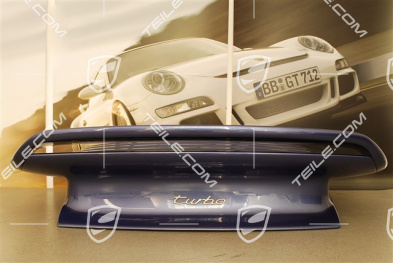 Turbo S rear spoiler, incl. rear bonnet (engine lid), without grilles