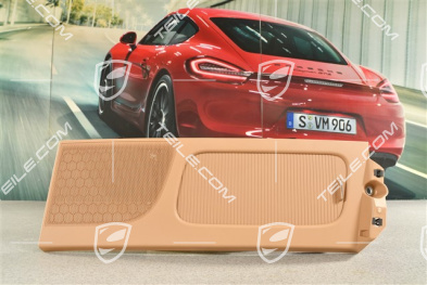Abdeckung mit rollo für Ablagefach / Handschuhfach / Handschuhkasten, hinten, Luxorbeige, L