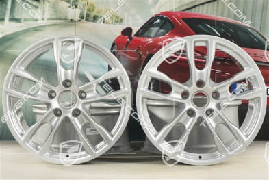19" Boxster S III Felgensatz, 8J x 19 x ET 57 + 9,5J x 19 x ET 45