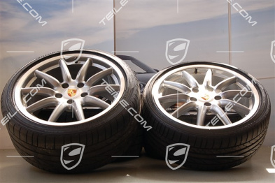 19" Komplet kół letnich Carrera Sport, 8,5J x 19 ET55 + 10J x 19 ET42 + opony