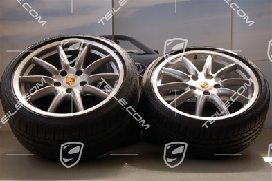 19" Komplet kół letnich Carrera Sport, 8,5J x 19 ET55 + 10J x 19 ET42 + opony