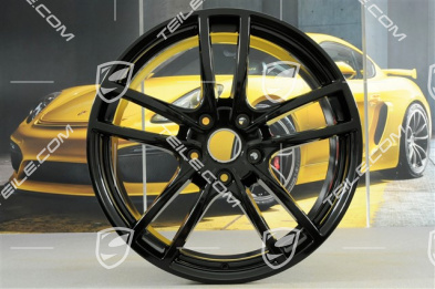 20" komplet felg Cayenne Sport, 10,5J x 20 ET64 + 9J x 20 ET50, czarny wysoki połysk