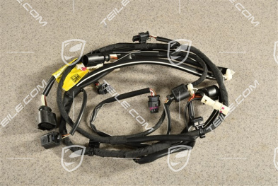 Turbo, Wiring harness, rear bumper, PDC/Camera USA