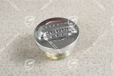 Porsche Classic Fuel tank cap, Alu-Look