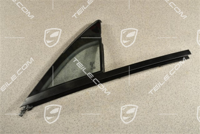 Front door side window, triangle, small, R
