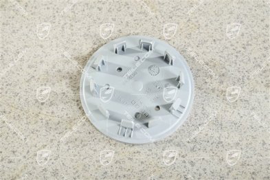 Radzierdeckel, konkav, Wappen Monochrom