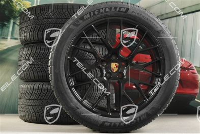 20-inch "RS Spyder Design" winter wheels set, rims 9J x 20 ET26 + 10J x 20 ET19, Michelin Pilot Alpin 5 SUV winter tyres 265/45 R20 + 295/40 R20, with TPMS, black satin mat