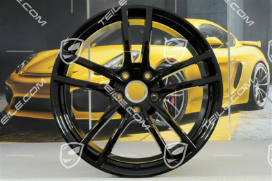 21" Felga Cayenne Turbo, 11J x 21 ET58, czarny wysoki połysk