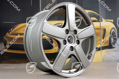 19-inch wheel rim Cayenne Sport Classic II, 8,5J x 19 ET59, Platinum satin-matt