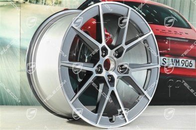 21" Carrera S wheel rim, 11.5J x 21 ET79, vanadium grey