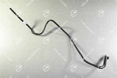 Brake booster vacuum line