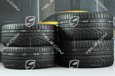 20-inch winter wheels set "Turbo", rims 8,5J x 20 ET51 + 11J x 20 ET56 + Pirelli winter tires 245/35 R20 + 295/30 R20, with TPM