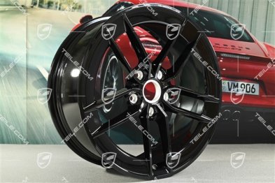 20" Carrera Exclusive Design wheel, 8.5J x 20 ET50, black high gloss