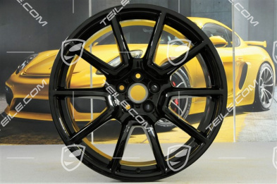 20" wheel rim "Macan SportDesign" 9J x 20 ET26, black high gloss
