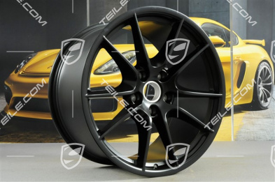 20" Felge Carrera S III, 11J x 20 ET52, Schwarz-Seidenmatt
