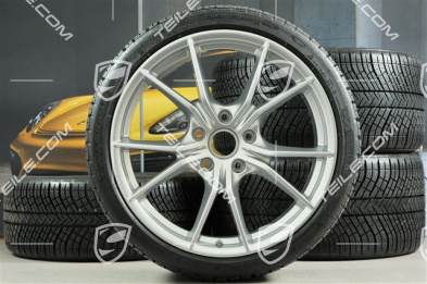 20-inch winter wheels set Carrera S  (IV), rims 8,5J x 20 ET49 + 11J x 20 ET56 + Michelin Pilot Alpin PA4 N1 winter tyres 245/35 R20 + 295/30 R20
