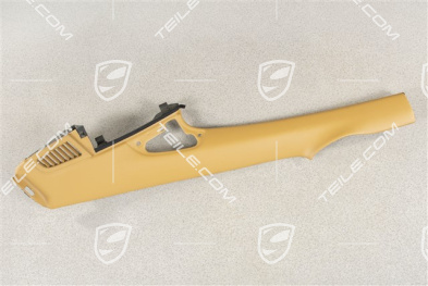 Tapicerka słupka C, Skóropodobna, Savannah beige, Coupe, R