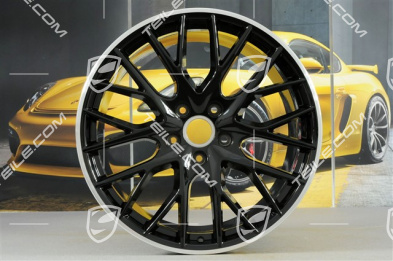 21-inch wheel rim Panamera Sport Design, 11,5J x 21 ET69, black high gloss
