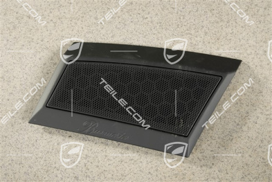 Loudspeaker cover, dashboard trim, BURMESTER, black, L