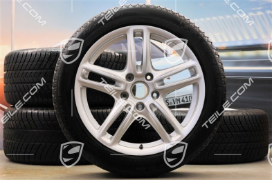19-inch TURBO winter wheel set, wheels 9J x 19 ET 60 + 10J x 19 ET61 + NEW Michelin winter tyres 255/45 R19+285/40 R19