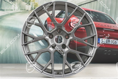 21" Felga RS Spyder, 11,5J x 21 ET67, platinum satynowy półmat