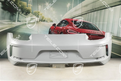 GT3 Stoßstange hinten, mit Loch für Rückfahrkamera / ohne Touring Paket