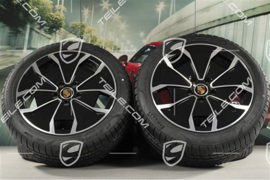 20-inch Turbo Aero Design, winter wheel set, rims 9J x 20 ET54 + 11J x 20 ET60, Pirelli winter tyres 245/45 R20 + 285/40 R20