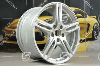 20-inch wheel rim set Turbo, 10,5J x 20 ET71 + 9,5J x 20 ET71, for winter use, Brilliant chrome