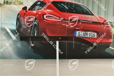C2 / C4 / RS, Rear bumper Retaining / attachment strip, upper, R
