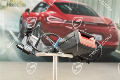 Seat-belt receptacle, rear, center