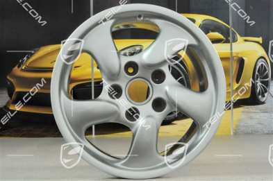 17-inch Boxster S wheel set, 7J x 17 ET55 + 8,5J x 17 ET50